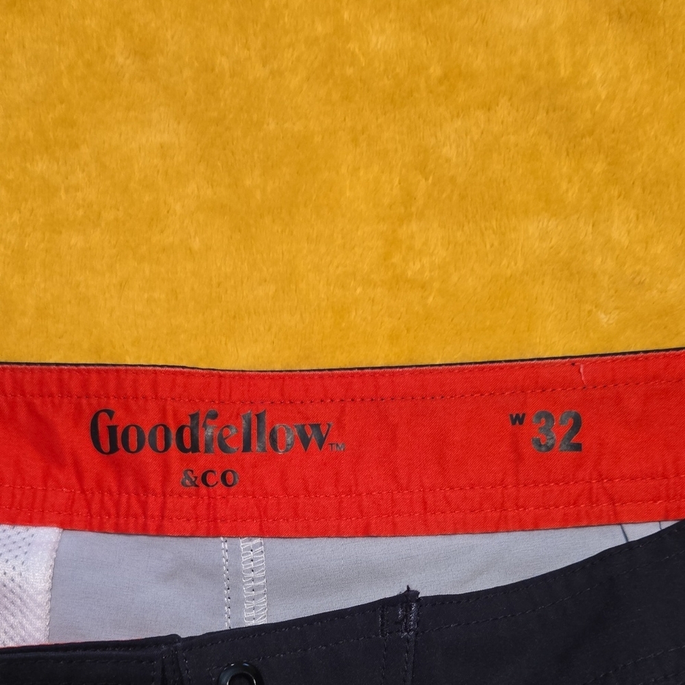 Goodfellow & Co Black & Grey Swimming Shorts for Versatile Style